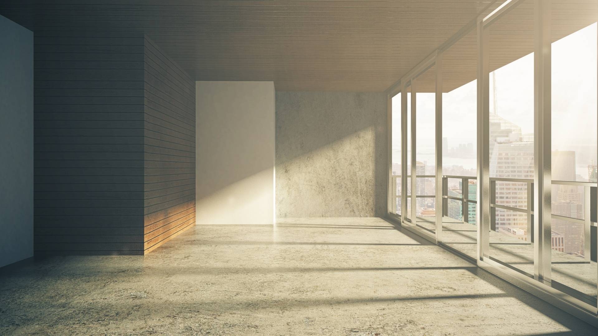 A newly renovated kitchen in Gatlinburg after a thorough post-construction cleaning.